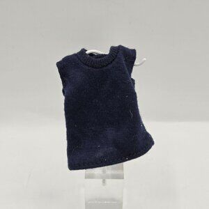 Bratz Boyz Navy Blue Sleeveless Knit Top Doll Clothing